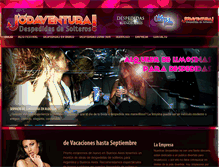 Tablet Screenshot of jodaventura.com